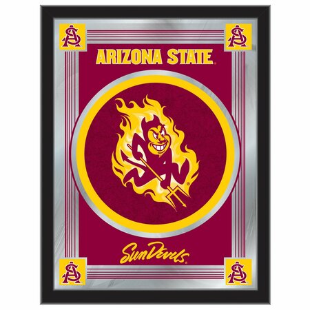 HOLLAND BAR STOOL CO Arizona State 17" x 22" Logo Mirror, Sparky logo MLogoArizSt-S